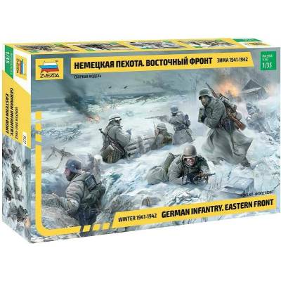 Zvezda German Infantry Eastern Front Winter 1941 42 1:35