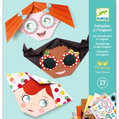 Djeco origami utešené tváre DJ08757
