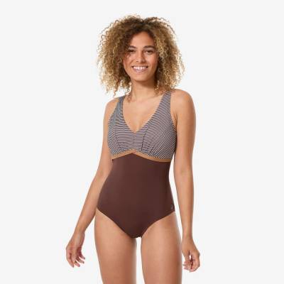 Nabaijidámské jednodílné plavky na aquafitness Elea
