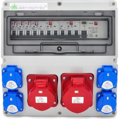Rozvaděč ELS Elektrotechnika 230 V IP44 32 A