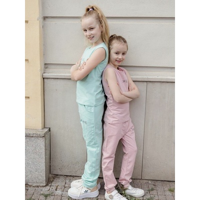 Dievčenské tielko Love Ružová