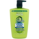 Garnier Fructis Strength & Shine Strengthening shampoo Posilňujúci šampón pre všetky typy vlasov bez lesku a sily 1000 ml