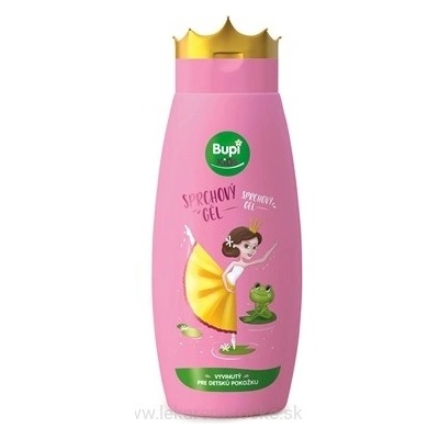 BUPI Kids sprchový gél Žiarivá baletka 250 ml
