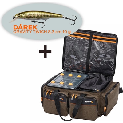 Savage Gear Taška System Box Bag L 4 Boxes 18L+ Wobler