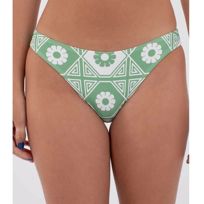 Hurley Mikonos Hi Cut bikini bottom - Green (Mineral Green)