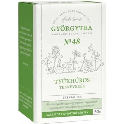 Györgytea No48 Čajová zmes z hviezdice prostrednej na cievy 50 g