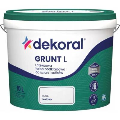 Dekoral Grunt L Latexová základní barva na stěny a stropy 10L