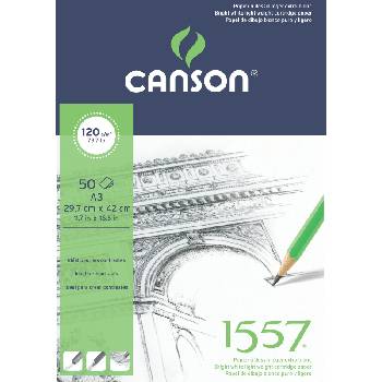 Canson Pad 1557 Sketching Скицник 50 A3 120 g (C204127409)