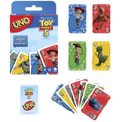Mattel Uno: Игра с карти „Играта на играчките 5 (JLN03)