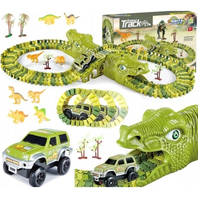 Mamido Mamido Dinosauří autodráha 240 dílků