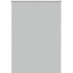 vidaXL Ролкова щора Blackout Светло сиво 100x130 cm Ширина на плата (4011362)