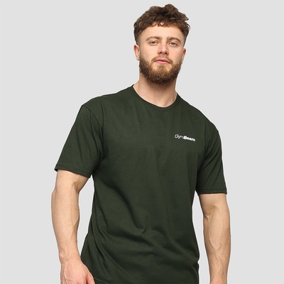 GymBeam Мъжка тениска Basic Green S