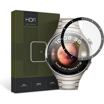 Hofi Хибридно стъкло за часовник Huawei Watch 4 Pro (48 mm) от Hofi Hybrid Pro+ - Черно (9490713935637)