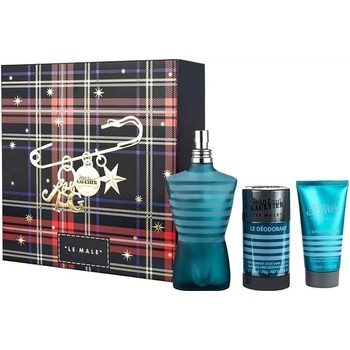 Jean Paul Gaultier Комплект Le Male - Тоалетна вода, Афтършейв и Рол-он, 125 + 50 + 75 ml