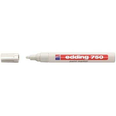 Маркер, Edding, 2-4 мм, бял (TED7501) (TED7501)