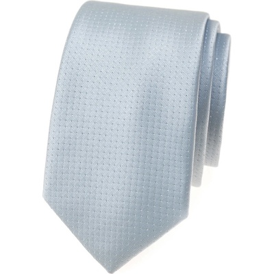 Avantgard Kravata Slim Lux 571-22306 modrá/stříbrná
