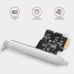 AXAGON PCES-SA4X4 PCIe контролер 4x SATA 6G (PCES-SA4X4)