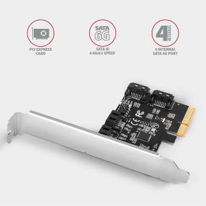 AXAGON PCES-SA4X4 PCIe контролер 4x SATA 6G (PCES-SA4X4)