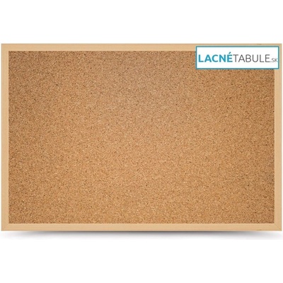 MEMOBE Korková tabuľa v drevenom ráme WOOD 200 x 120 cm