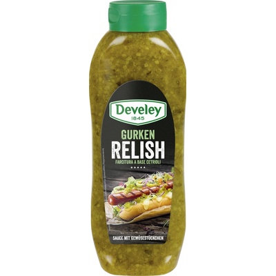 Develey uhorkový relish 875 ml