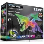  Светещ конструктор 12 в 1 - Самолет laser pegs