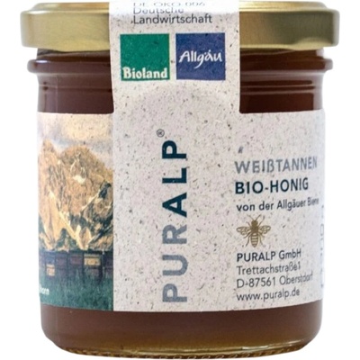 PURALP Organický biely jedľový med 400g