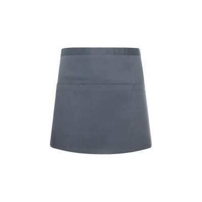 Karlowsky Pasová gastro zástěra s kapsou KY101 Anthracite 60x35cm
