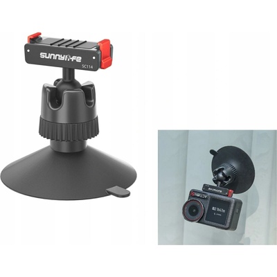 SunnyLife Držák s přísavkou a rychloupínacím magnetem 1/4 pro Dji Osmo 360 3/4 Action 5 Pro / Sc114-d