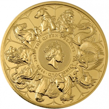 Royal Mint Zlatá mince Queens Beasts Completer Queens Beasts 2021 1 oz