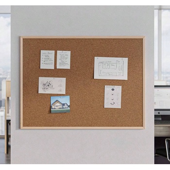 Toptabule.sk KTDR Korková tabuľa v drevenom ráme + 9 farieb rámu 150 x 100 cm