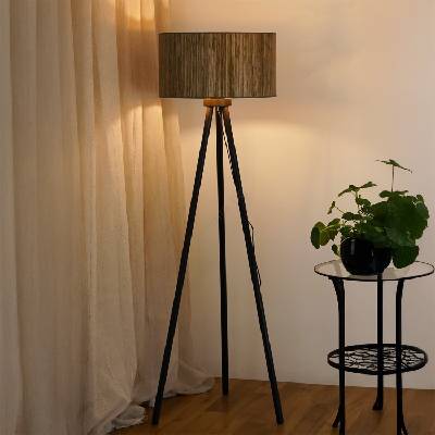 - Лампион BOSTON ROLLER 1xE27/15W/230V кафяв/златист (BG1237)