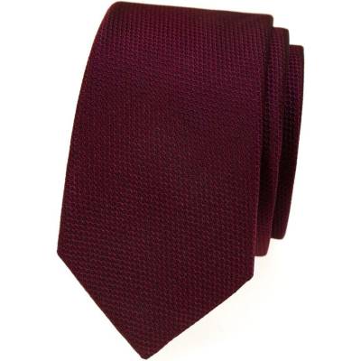 Avantgard kravata Lux Slim 571-22293 bordó