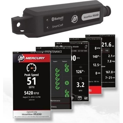 Mercury Vessel View Mobile Kit 84-8M0115080 Palubný prístroj na loď (Zánovné)