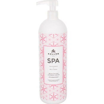 Kallos Spa sprchový krém s extraktom z ruží 1000 ml