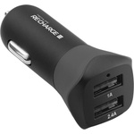 Tech+Link Зарядно за кола 3.4A с два USB изхода - Techlink reCharge Dual Port Car Charger 3.4A (черен) (527043)