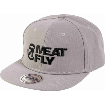 Meatfly шапка Ness Snapback Grey / Black Revital | Черна | Размер Meatfly | Cheren | МЪЖЕ | ONE SIZE