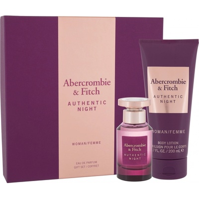 Abercrombie & Fitch Authentic Night parfumovaná voda dámska 50 ml