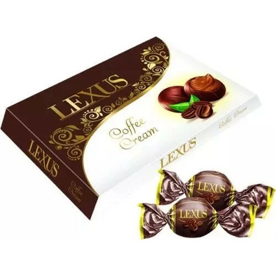 Lexus kakaové bonbóny coffee cream bonboniéra 150 g
