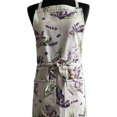 Mks & Porizbags Dámská kuchyňská zástěra-Levandule
