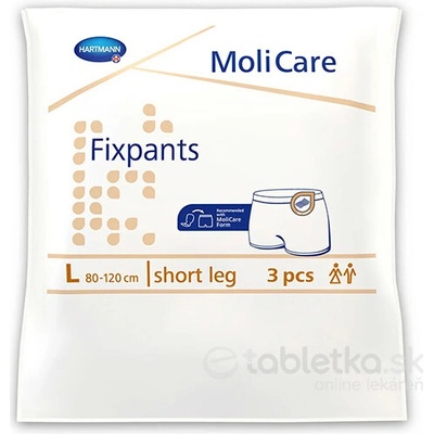 MoliCare Fixpants short leg L 3 ks