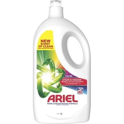 Ariel Color, течен перилен препарат, за цветни тъкани, 80 пранета, 3.6 л (8700216728430)