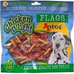 ANTOS Chicken D'light Flags - лакомство за куче - малки телешки пръчици с пилешко филе 300 гр - Нидерландия - 20382
