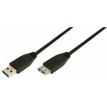 LogiLink USB extension cable - USB Type A to USB Type A - 3 m