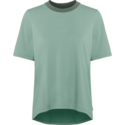 Vaude Дамска фланелка с къс ръкав за колоездене Vaude Women's Loamer Shirt Cycling jersey - Dusty Fern Uni - размер 40 (EU) (156-2548-0614)