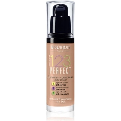 Bourjois 123 Perfect Tekutý make-up pro perfektní vzhled 57 Hale Clair SPF10 123 Perfect Foundation 30 ml
