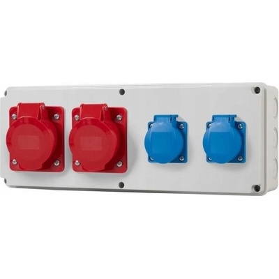 F-ELEKTRO Stavební rozvodnice HORIZONTAL S 16/5, 32/5, 2x230V