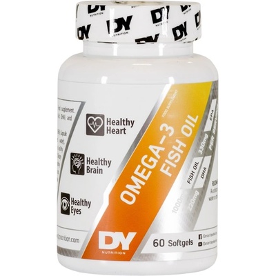 DY Nutrition Omega-3 Fish Oil / Highly Concentrated [60 Гел капсули]
