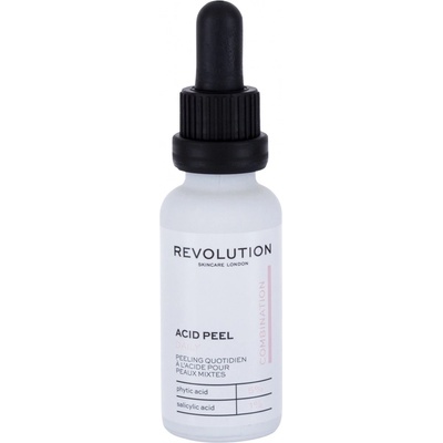 Makeup Revolution Skincare Peeling Solution pleťový peeling pre zmiešanú pleť 30 ml