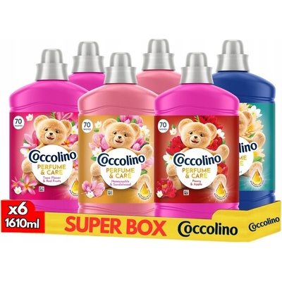Coccolino Creations aviváž Mix vůní 6 x 1,6 l 384 PD