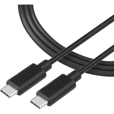 Tactical Здрав кабел с бързо зареждане за устройства с USB-C - Tactical Smooth Thread USB-C to USB-C Cable 60W (100 см) (черен) (57983104155)